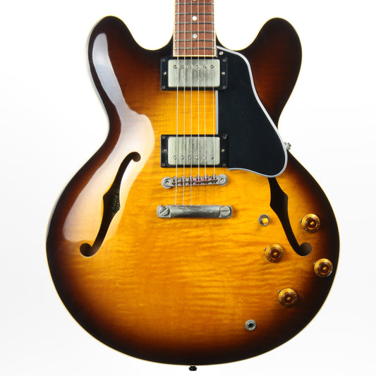 2000 Gibson ES-335 Dot Tobacco Sunburst FIGURED - w/ OHSC Hand-Signed Seymour Duncan Antiquities