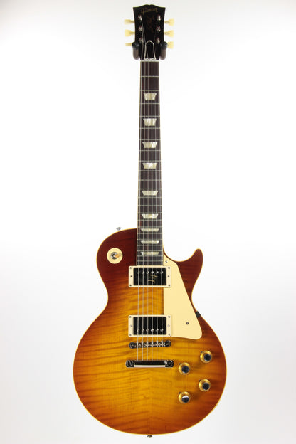 2020 Gibson Custom Shop 1960 Les Paul Standard 60th Anniversary - Iced Tea, R0 '60 Historic Reissue Flametop