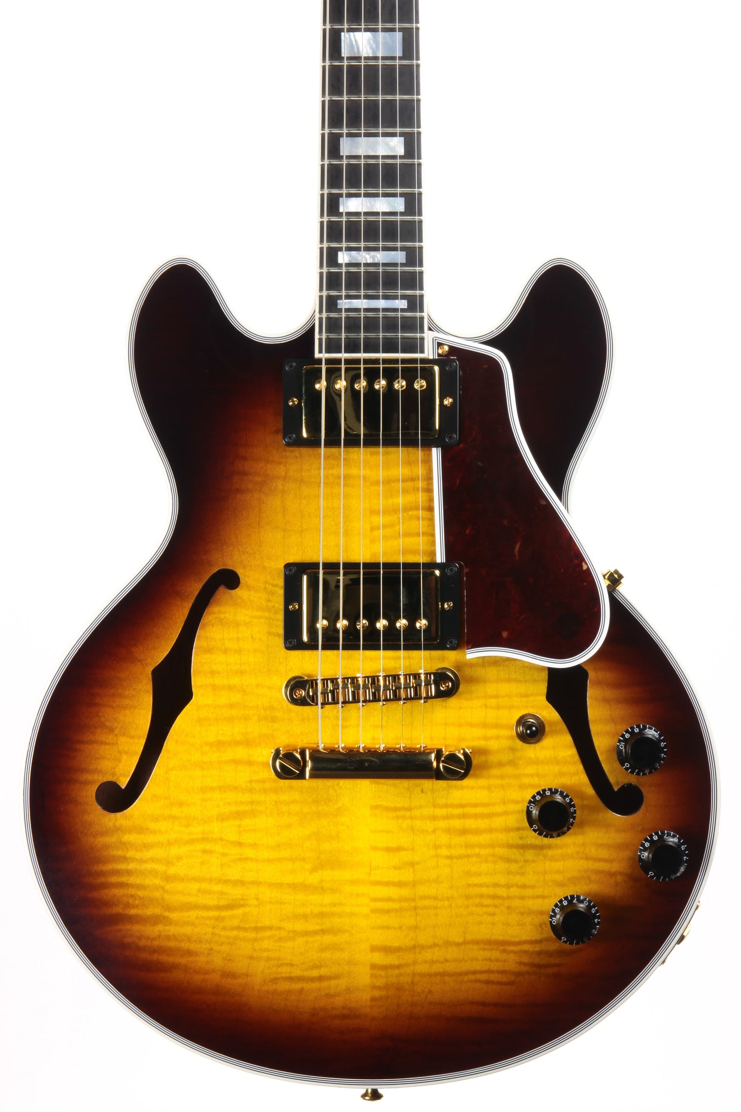 2020 Gibson Custom Shop CS-356 Figured - Vintage Sunburst - EBONY Fingerboard - ES 335 355 Small-Body