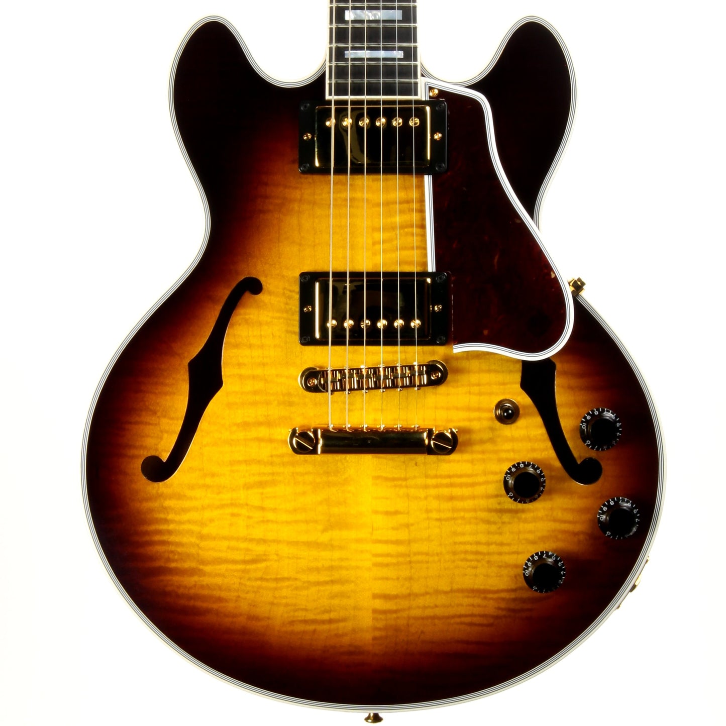 2020 Gibson Custom Shop CS-356 Figured - Vintage Sunburst - EBONY Fingerboard - ES 335 355 Small-Body