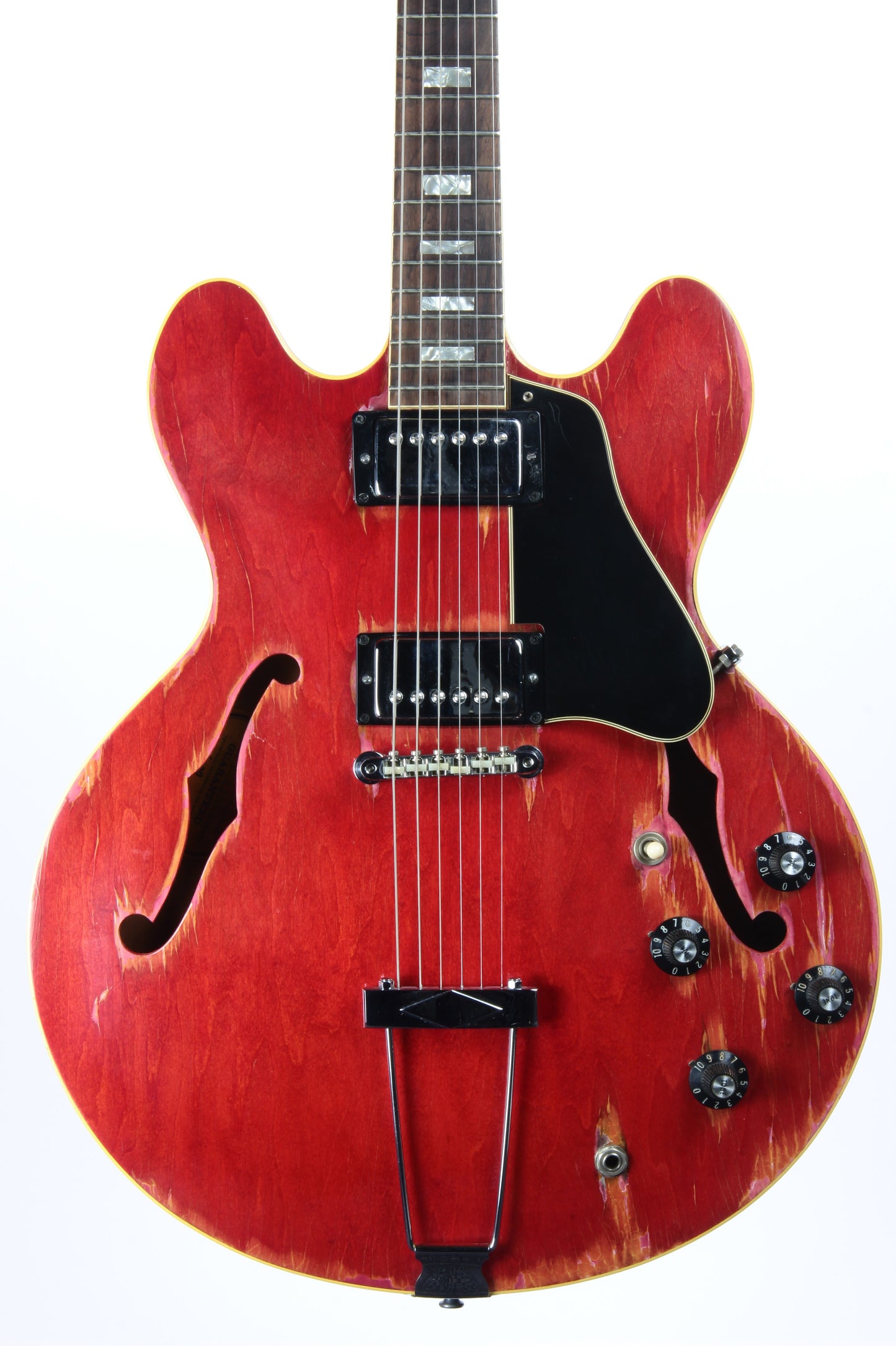 1969 Gibson ES-335 TDC Cherry Red - Vintage Player-Grade 1960's Semi-Hollow Body