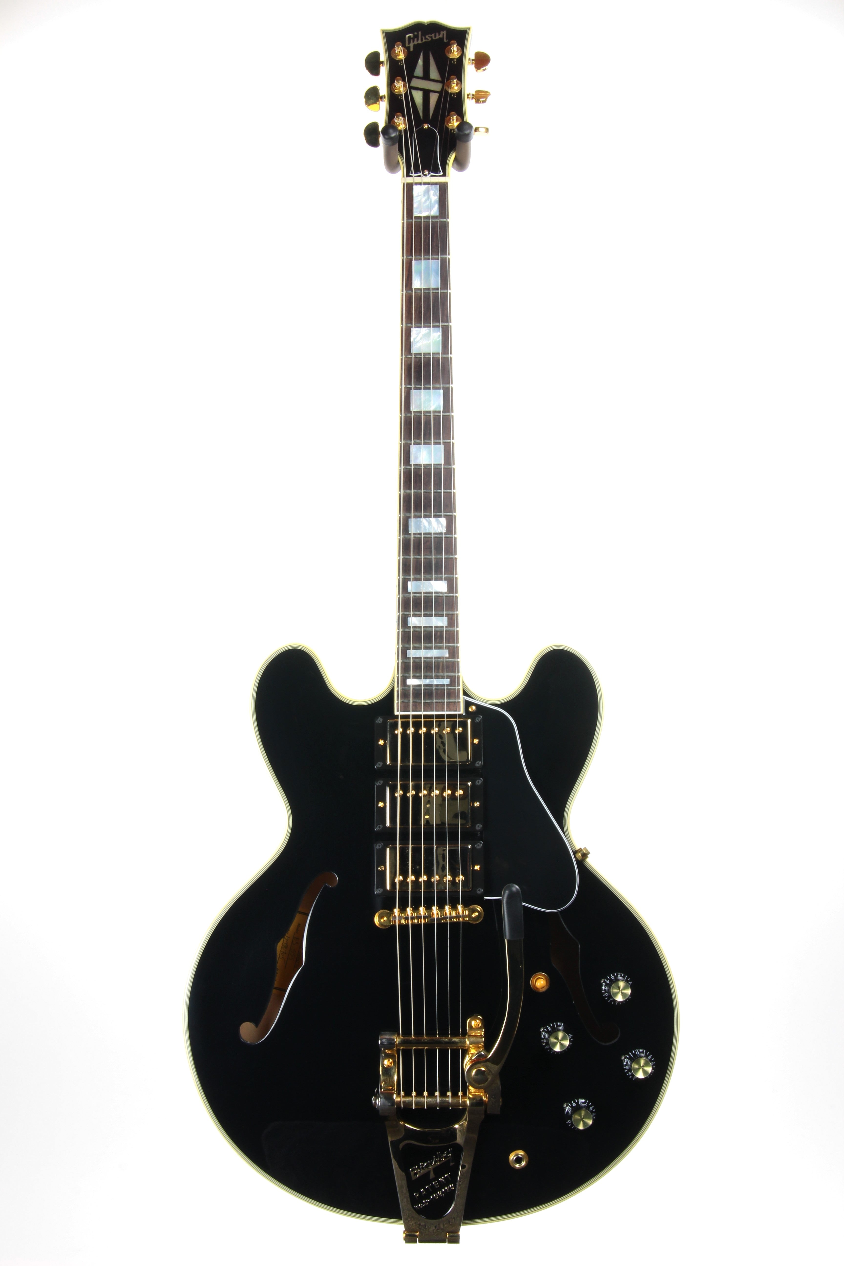 2019 Gibson Memphis Limited Edition ES-355 Black Beauty 3 Pickups Bigs –  Kansas City Vintage Guitars