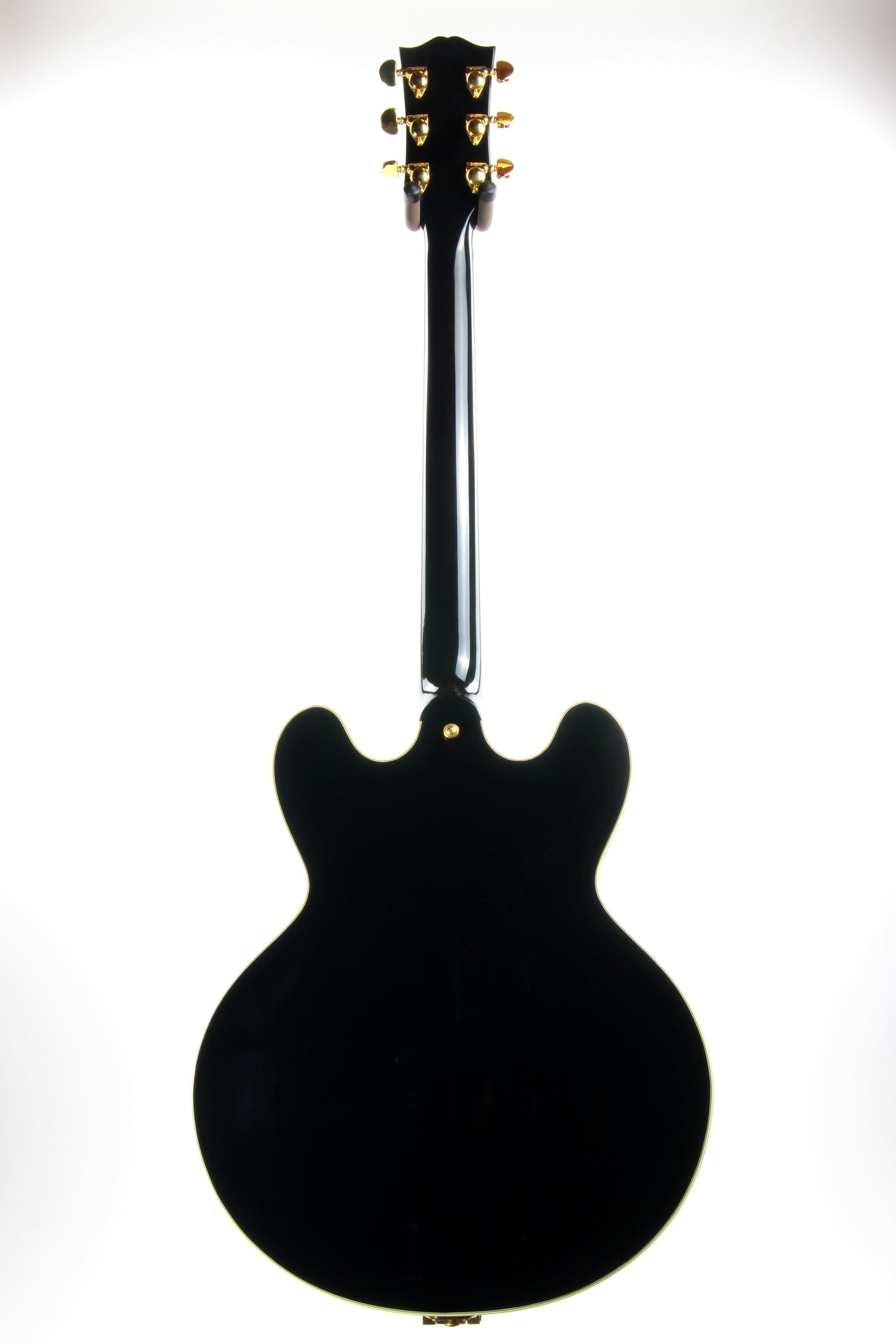 2019 Gibson Memphis Limited Edition ES-355 Black Beauty 3 Pickups Bigsby - Les Paul Custom Ebony