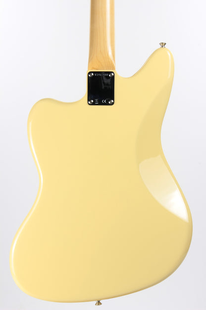 Fender 1965 American Vintage Thin Skin Jaguar Reissue - White, Matching Headstock, Bound, Lacquer, AVRI