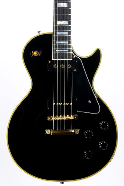 1999 Gibson 1954 Les Paul Custom Shop Historic Black Beauty '54 Reissue LPB4 - Alnico P90