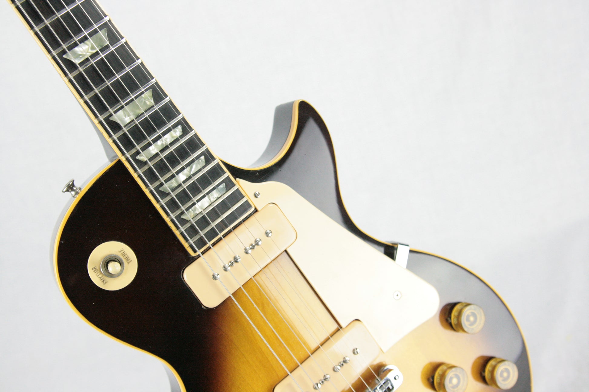 1980 Gibson Les Paul Pro Deluxe Rare Tobacco Sunburst w 1980 Gibson Les Paul Pro Deluxe Rare Tobacco Sunburst w