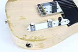 2019 Fender Custom Shop Limited Edition 1951 Nocaster '51 Telecaster HS Tele - Heavy Relic Dirty White Blonde, Ash Body, NAMM