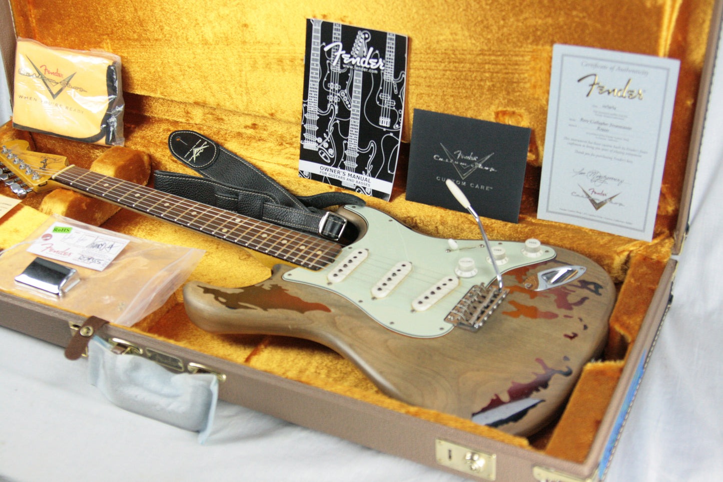 2014 Fender Custom Shop Rory Gallagher Tribute Stratocaster 1961 Strat Relic Signature Model