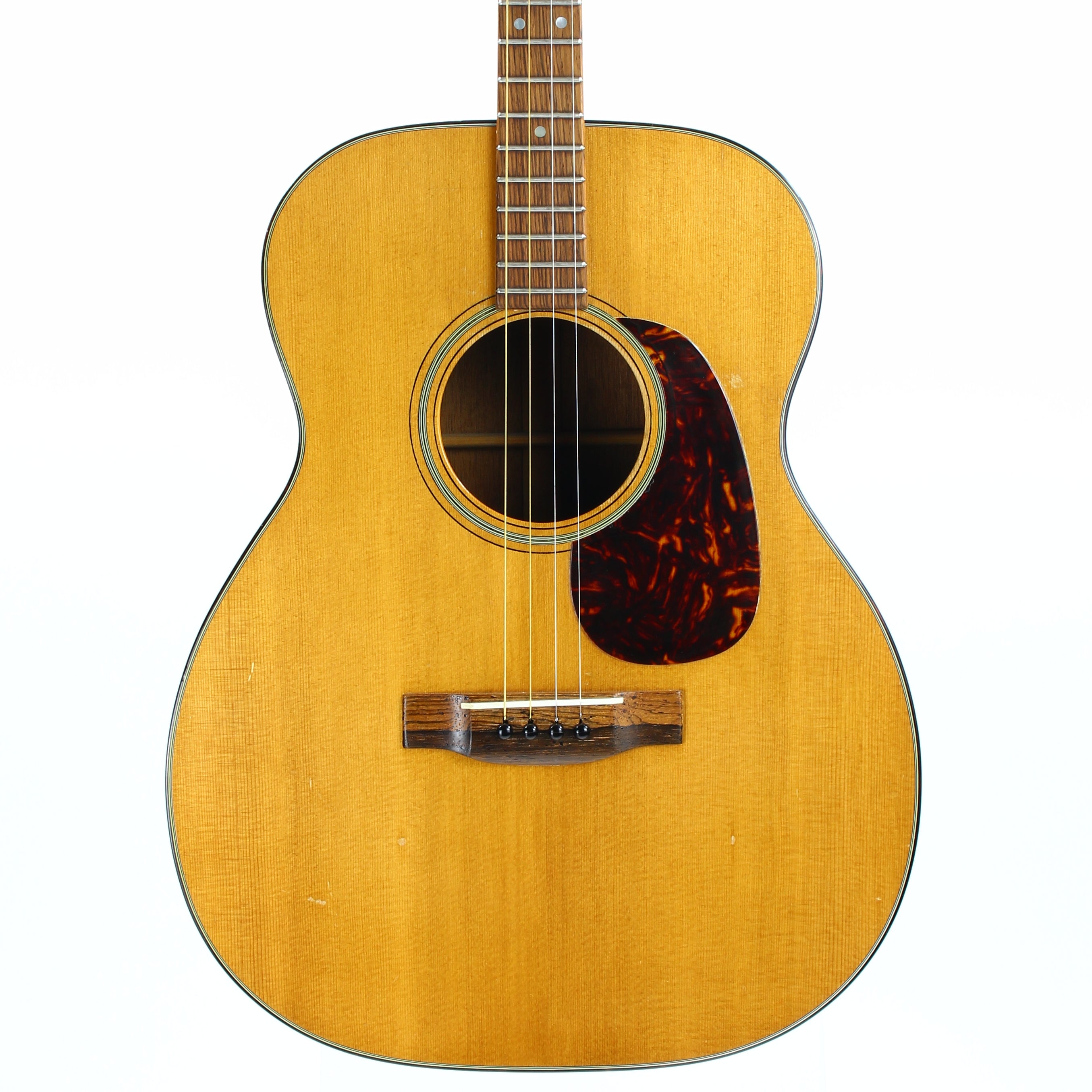1963 Martin 0-18T Tenor 4-String Guitar --Brazilian Rosewood Fingerboard/Bridge, Tortoise Guard, VINTAGE!
