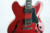 2017 Gibson ES-335 FIGURED Cherry Red Flametop! Block inlays! Memphis 345 355