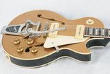 2017 Gibson ES Les Paul Goldtop w/ Bigsby & P90 Pickups! 335 LP Gold Top!