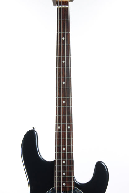 2008 Ernie Ball Music Man HH StingRay Bass - 3 EQ, Sapphire Black, Rosewood Board