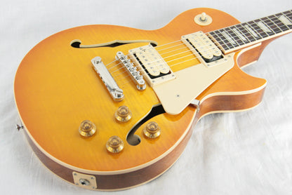 2015 Gibson ES Les Paul Figured Lemon Burst Double Creams! ES-335 meets LP! Memphis