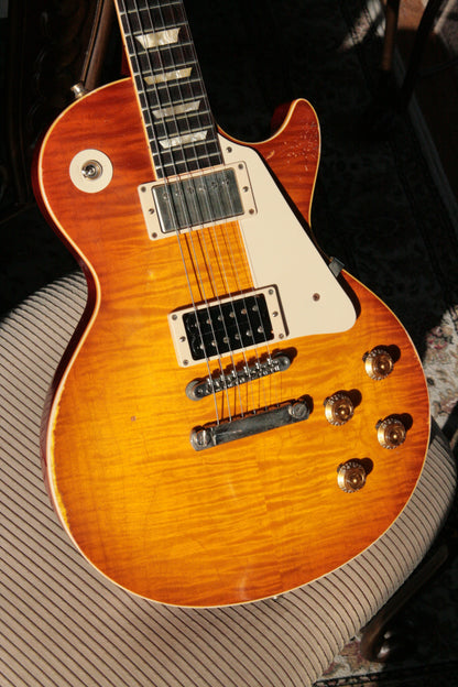 2004 Gibson Jimmy Page Tom Murphy AGED 1959 Les Paul Number One! 59 Reissue Signed COA! Custom Shop!