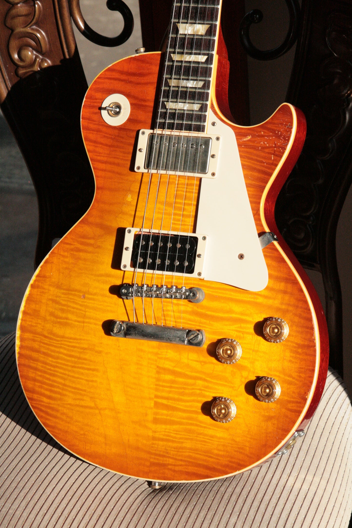 2004 Gibson Jimmy Page Tom Murphy AGED 1959 Les Paul Number One! 59 Reissue Signed COA! Custom Shop!