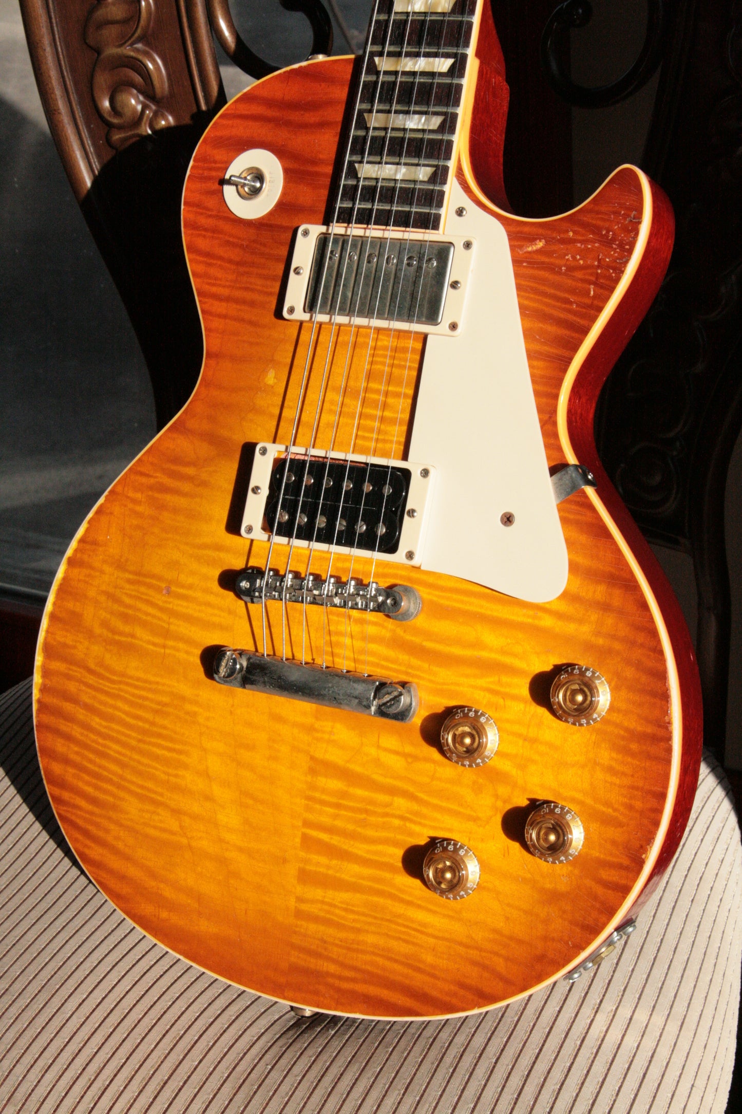 2004 Gibson Jimmy Page Tom Murphy AGED 1959 Les Paul Number One! 59 Reissue Signed COA! Custom Shop!