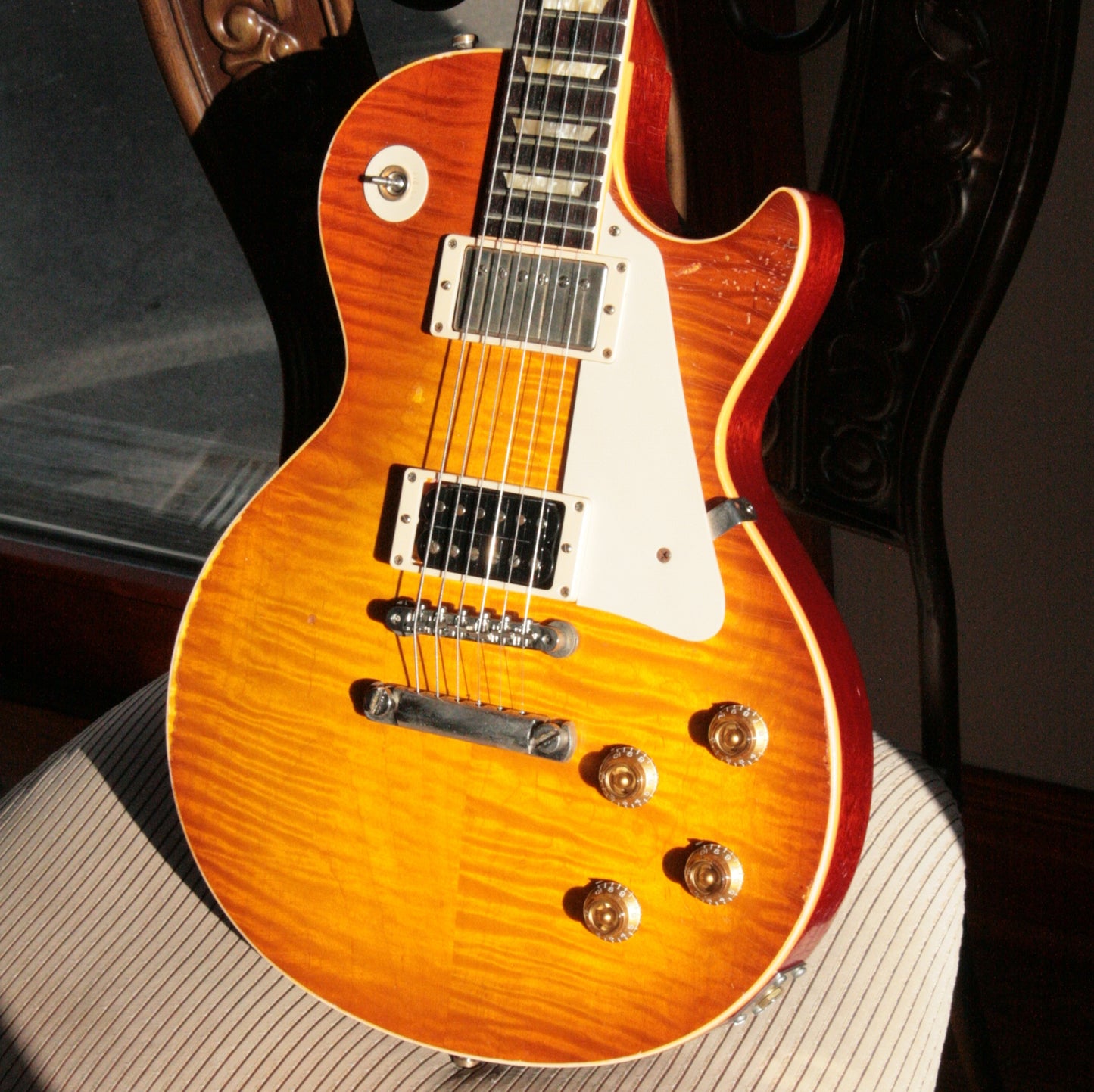 2004 Gibson Jimmy Page Tom Murphy AGED 1959 Les Paul Number One! 59 Reissue Signed COA! Custom Shop!