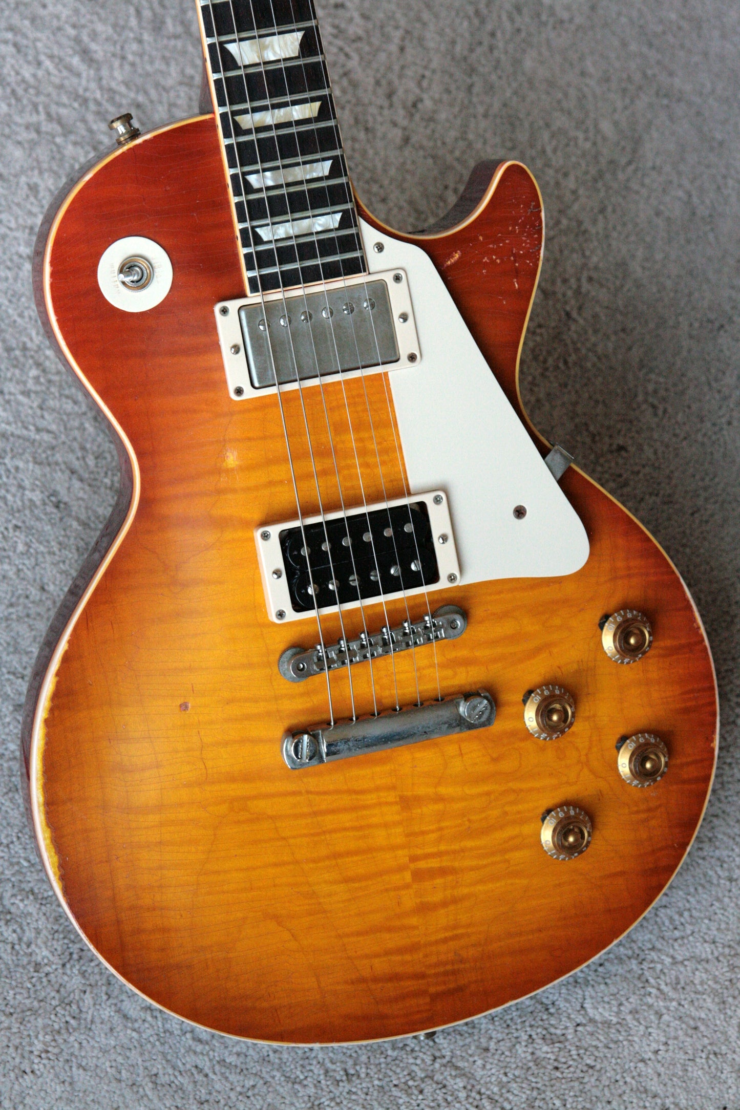 2004 Gibson Jimmy Page Tom Murphy AGED 1959 Les Paul Number One! 59 Reissue Signed COA! Custom Shop!