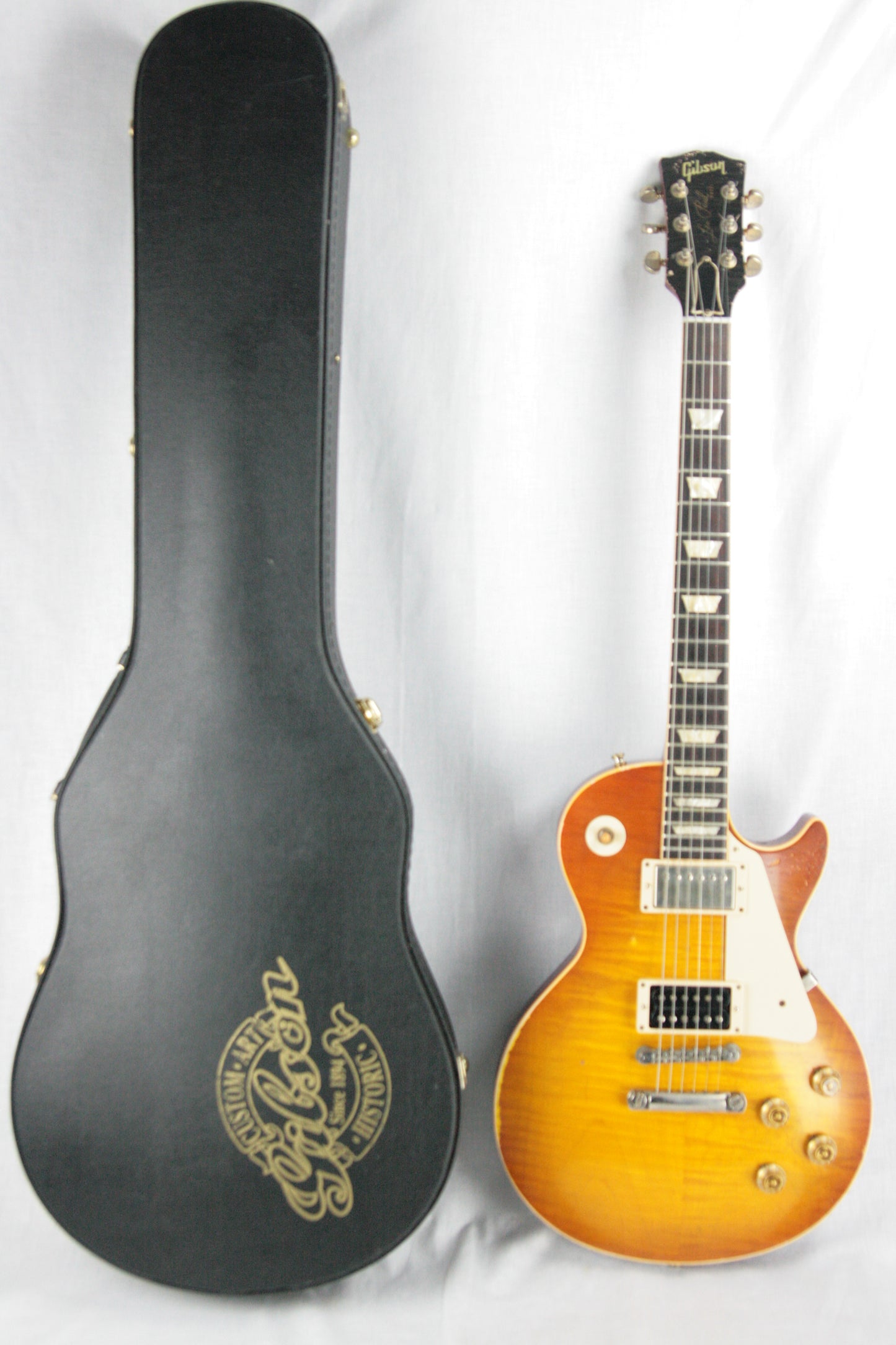 2004 Gibson Jimmy Page Tom Murphy AGED 1959 Les Paul Number One! 59 Reissue Signed COA! Custom Shop!