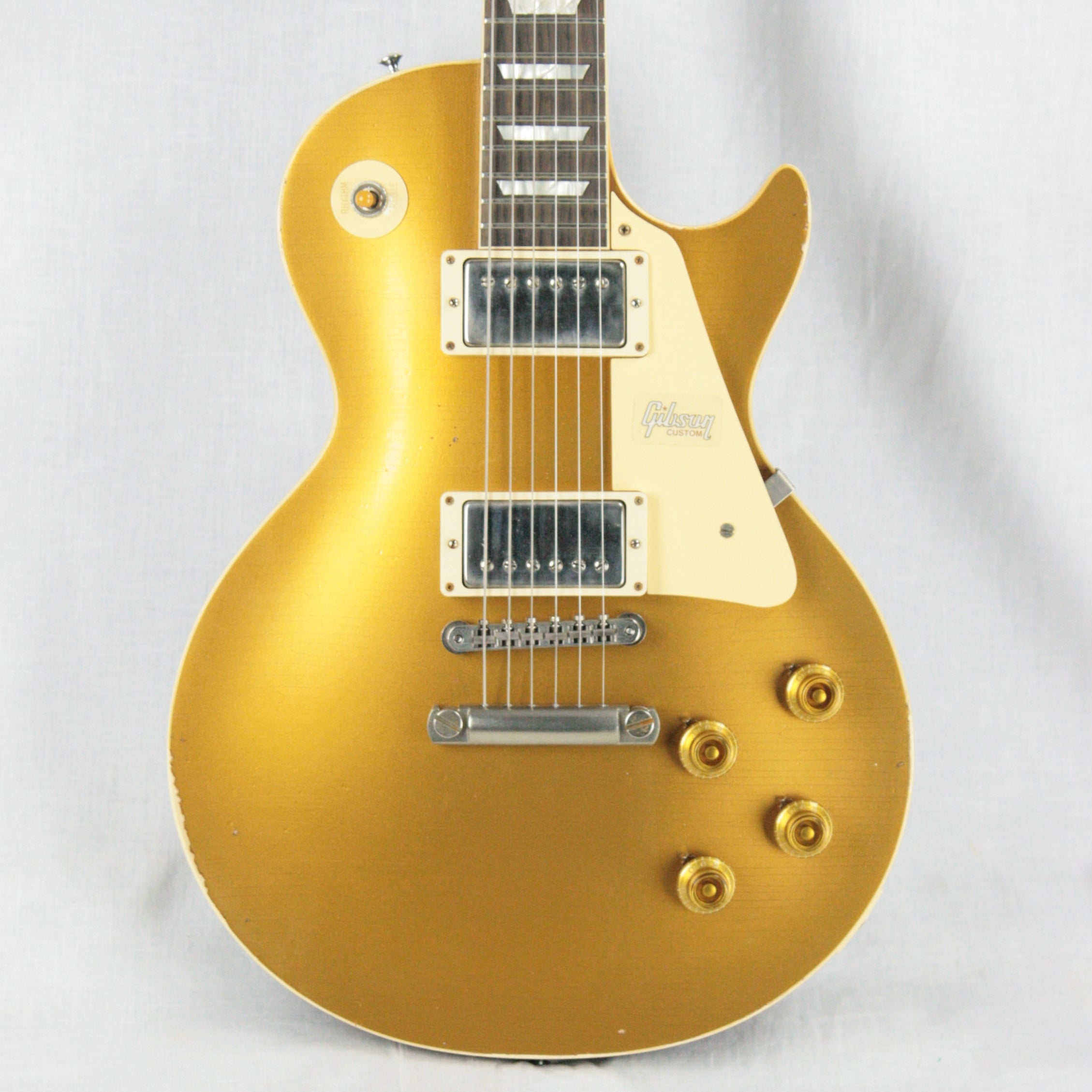 *SOLD*  2018 Gibson 1957 HEAVY AGED Goldtop Les Paul Historic Reissue! R7 57 8.9 lbs!