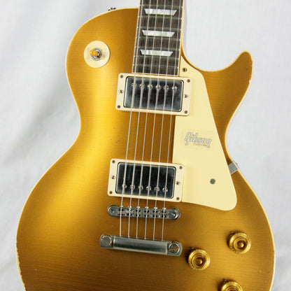 2018 Gibson 1957 HEAVY AGED Goldtop Les Paul Historic Reissue! R7 57 8.9 lbs!