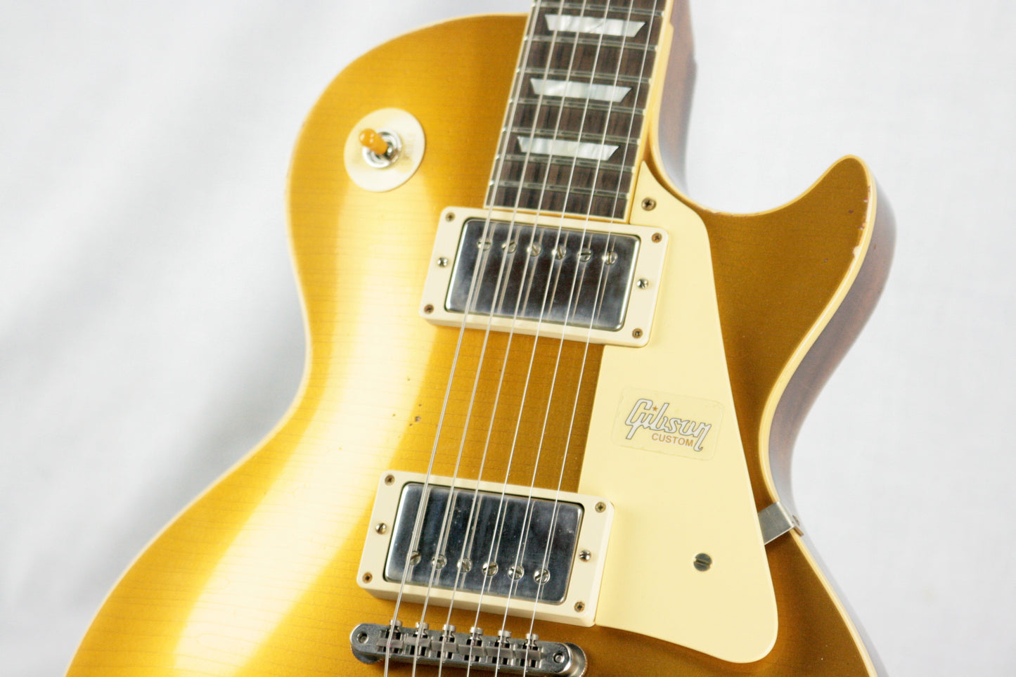 2018 Gibson 1957 HEAVY AGED Goldtop Les Paul Historic Reissue! R7 57 8.9 lbs!