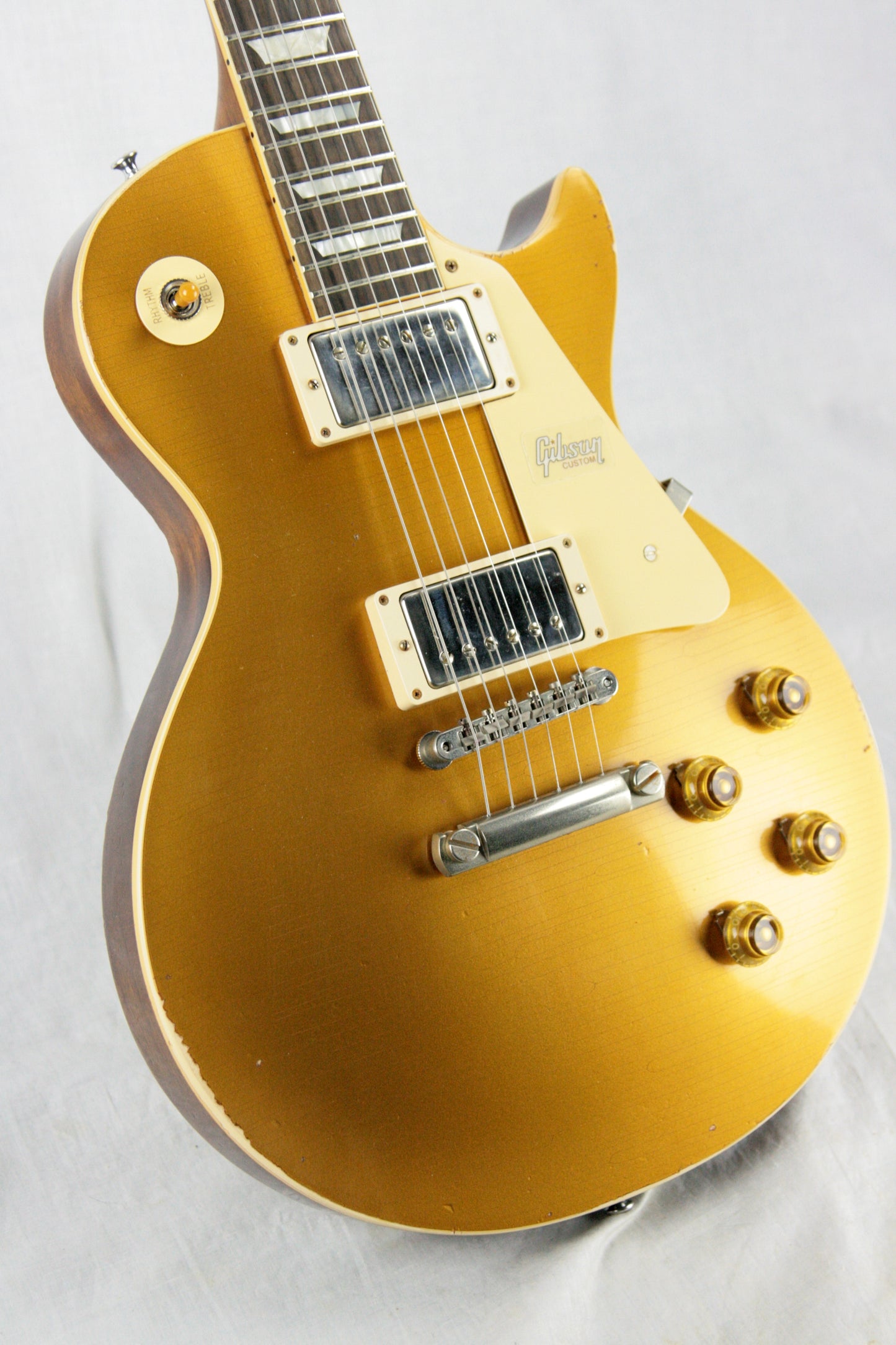 2018 Gibson 1957 HEAVY AGED Goldtop Les Paul Historic Reissue! R7 57 8.9 lbs!