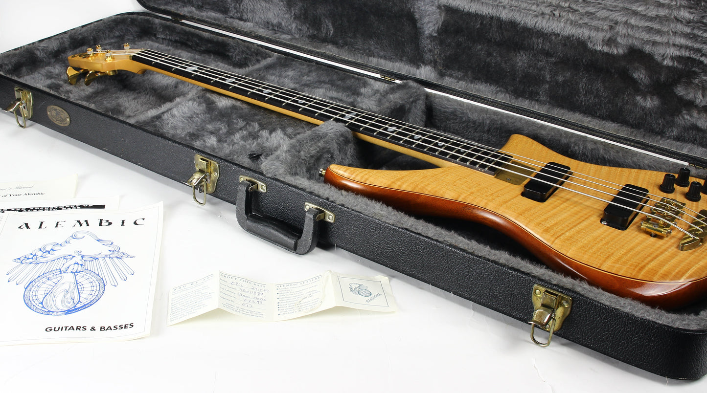 1998 Alembic Epic Special Limited Edition 4-String Bass - Beautiful Flamed Maple, 60 Made