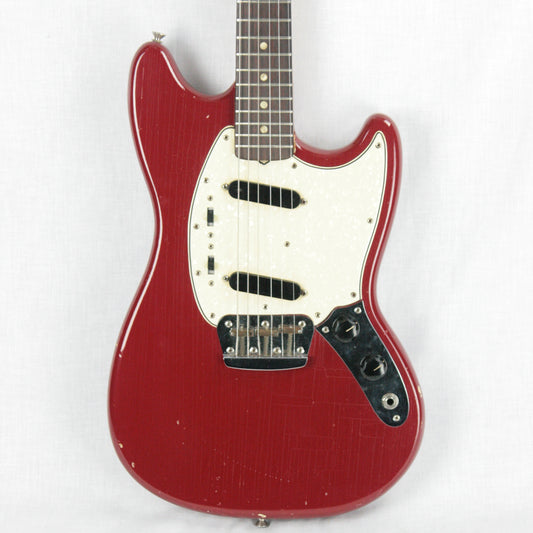 1966 Fender Duo Sonic II Dakota Red w/ OHSC! Offset Kurt Cobain Nirvana!