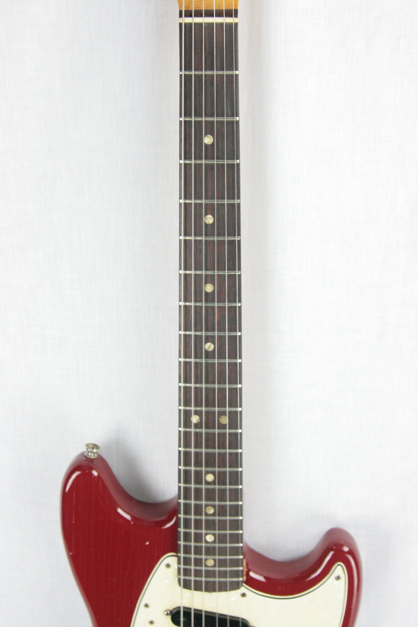 1966 Fender Duo Sonic II Dakota Red w/ OHSC! Offset Kurt Cobain Nirvana!