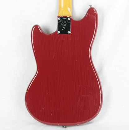 1966 Fender Duo Sonic II Dakota Red w/ OHSC! Offset Kurt Cobain Nirvana!