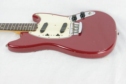 1966 Fender Duo Sonic II Dakota Red w/ OHSC! Offset Kurt Cobain Nirvana!