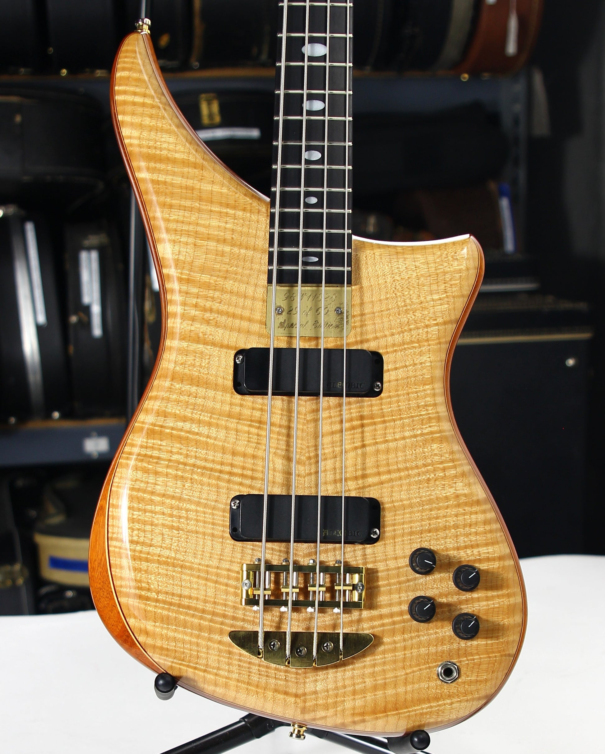 1998 Alembic Epic Special Limited Edition 4-String Bass - Beautiful Flamed Maple