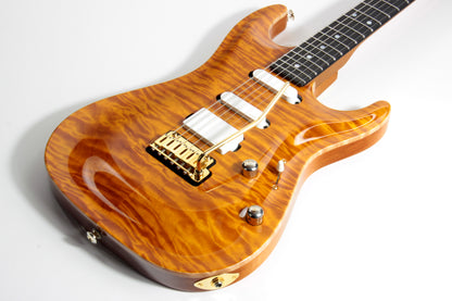 2018 Suhr Standard Carve Top QUILT Trans Caramel Amber Custom - MK Mark Knopfler Vibes!