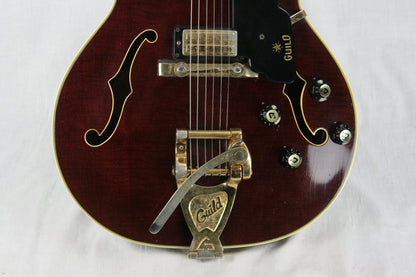1967 Guild Starfire VI w/ Tags! RARE BROWN! SF 6 Made in USA! 1960's Top-of-the-line Model!