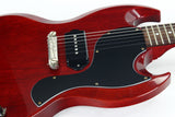 *SOLD*  2021 Gibson Custom Shop '63 SG Junior Reissue Jr. Lightning Bar 1963 Wraparound, Cherry, Big Neck, P-90 Pickup