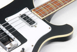 *SOLD*  1978 Rickenbacker 4001 Jetglo Black Electric Bass Guitar! Vintage 1970's Ric