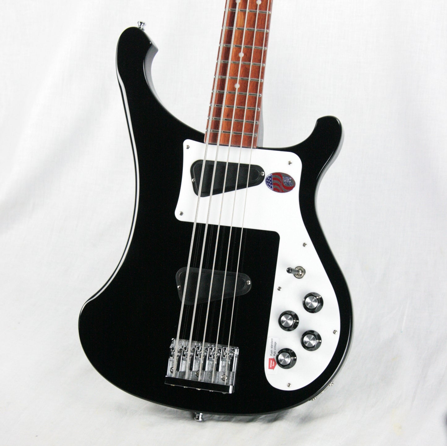 2018 Rickenbacker 4003S/5 JETGLO BLACK Bass! 5 String 4001 4003 S JG