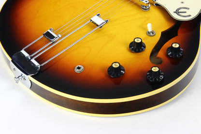 CLEAN 1968 Epiphone Casino E230TD VINTAGE! Long Neck, Sunburst, Frequensator, Gibson ES-330TD