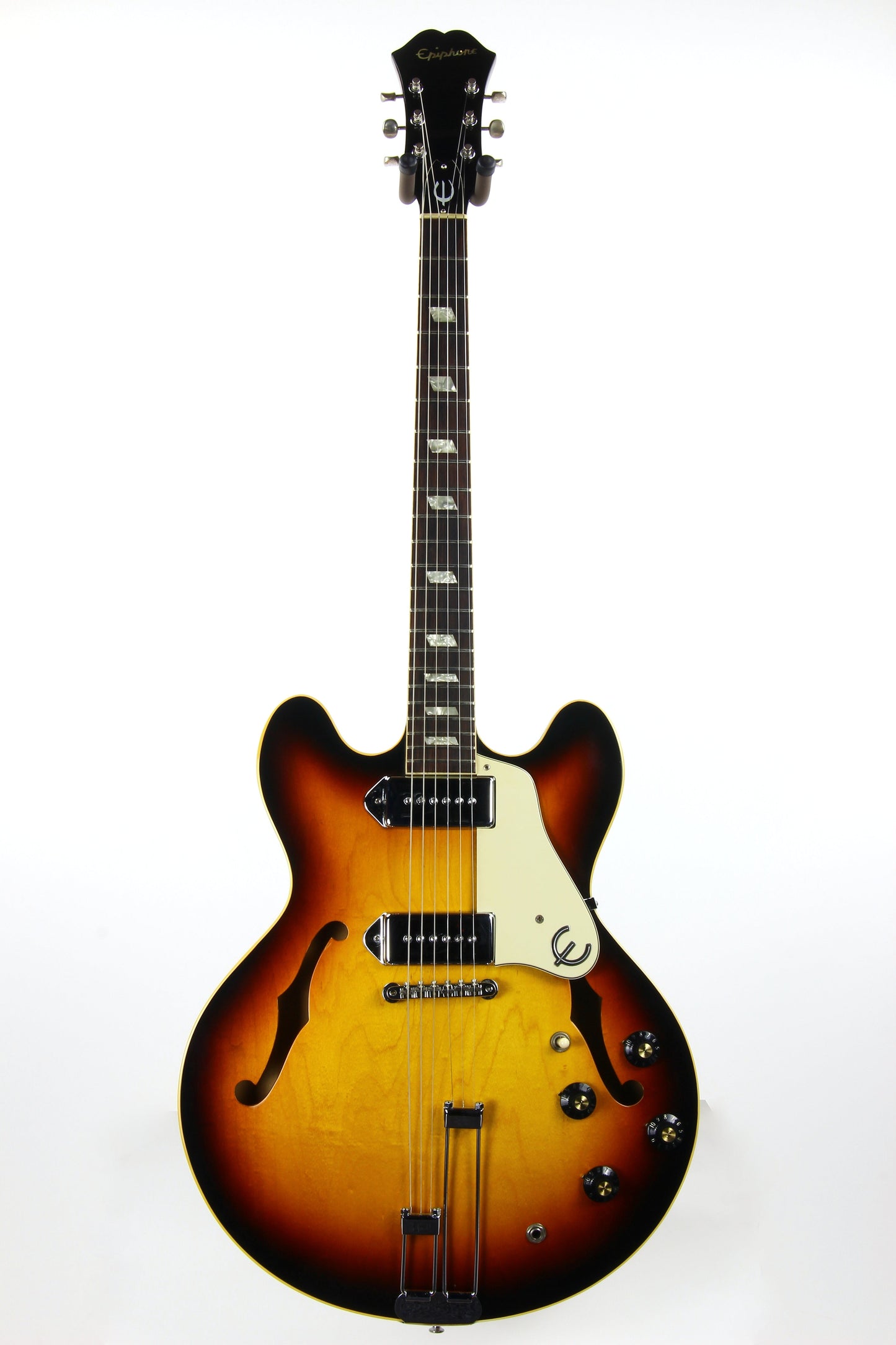 CLEAN 1968 Epiphone Casino E230TD VINTAGE! Long Neck, Sunburst, Frequensator, Gibson ES-330TD