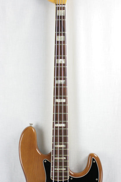 1974 Fender Jazz Bass Mocha 4 Bolt Neck w/ OHSC tags! Rosewood Board 1970's P vintage