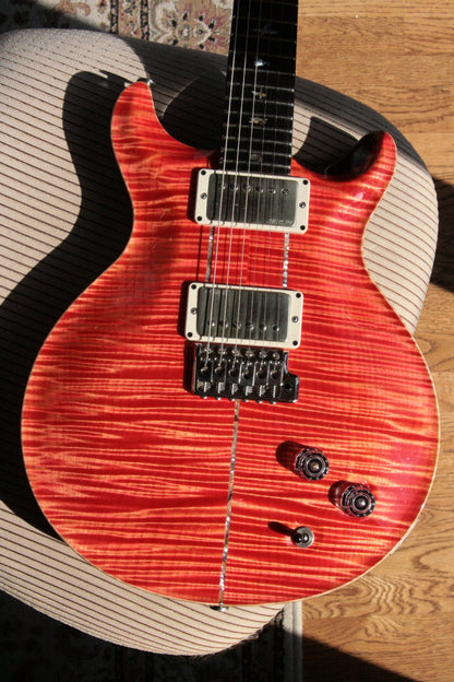 2015 PRS Santana II PRIVATE STOCK! Salmon BRAZILIAN ROSEWOOD! Paul Reed Smith INCREDIBLE TOP!