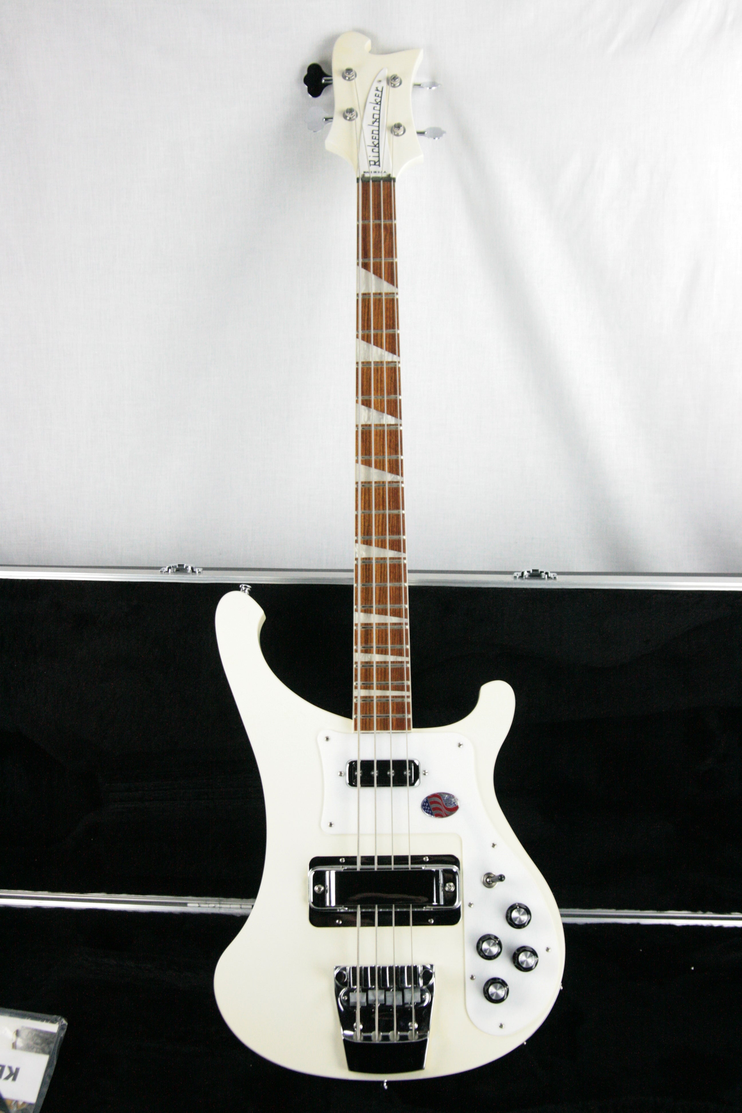 2013 Rickenbacker 4003 Snowglo White! Limited Edition Bass Guitar! EXT ...