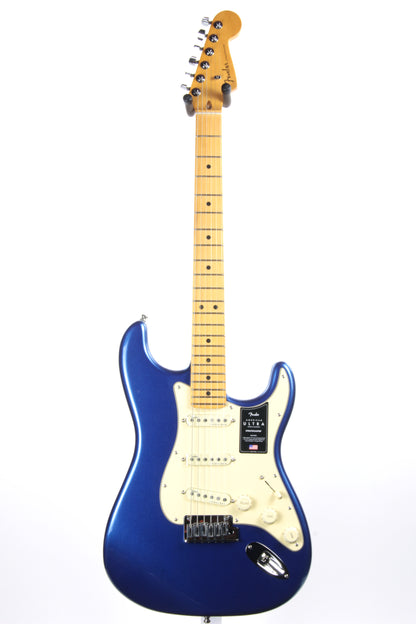 2020 Fender American ULTRA Stratocaster Cobra Blue - Maple Neck Strat USA MINT!