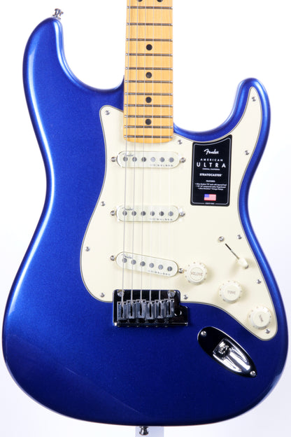 2020 Fender American ULTRA Stratocaster Cobra Blue - Maple Neck Strat USA MINT!