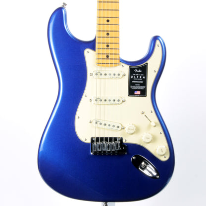 2020 Fender American ULTRA Stratocaster Cobra Blue - Maple Neck Strat USA MINT!