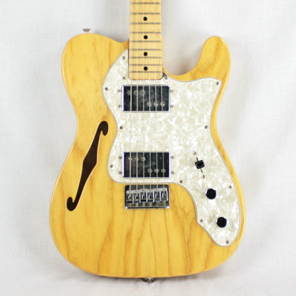 CLEAN 1972 Fender Telecaster Thinline! Vintage 1970's Tele! Single-String Tree! 100% Original!