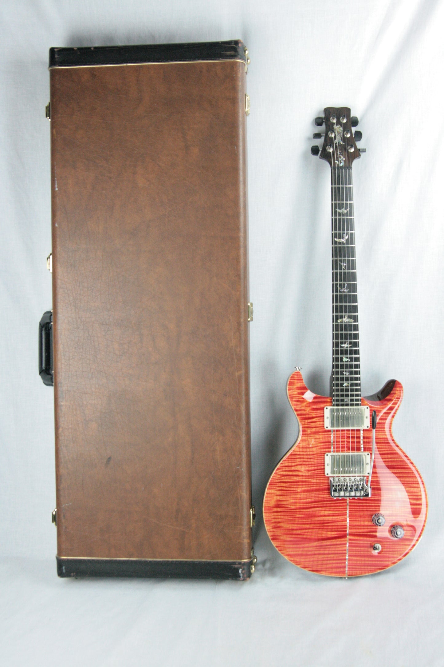 2015 PRS Santana II PRIVATE STOCK! Salmon BRAZILIAN ROSEWOOD! Paul Reed Smith INCREDIBLE TOP!