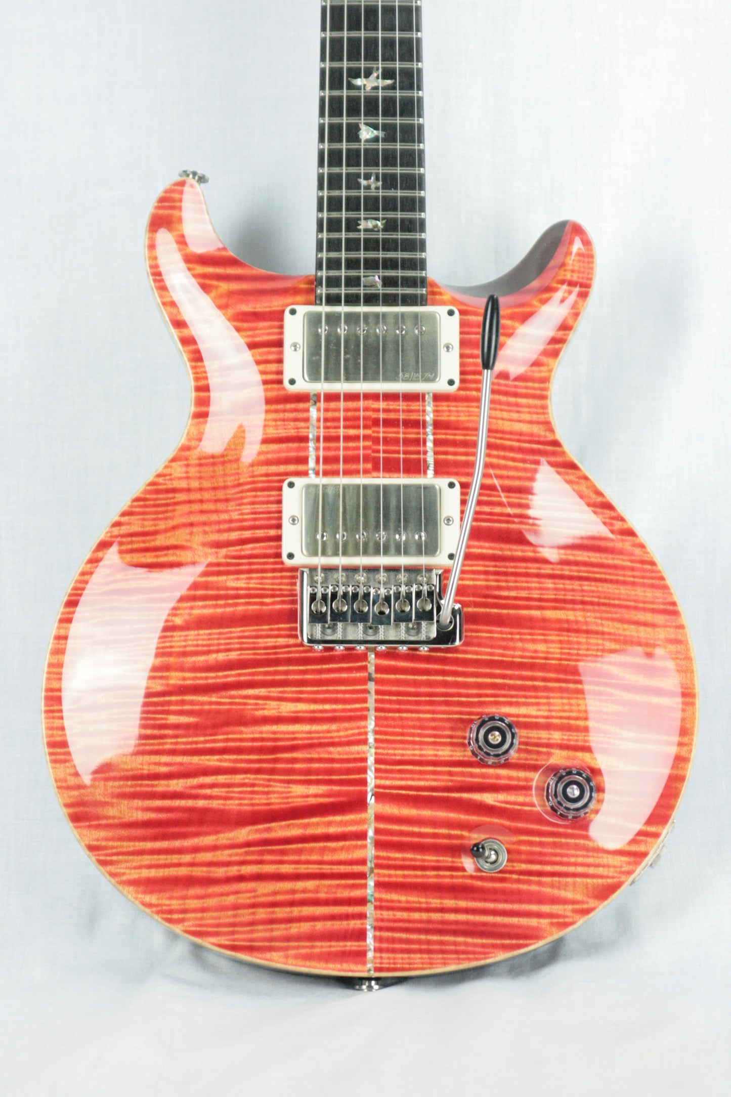 2015 PRS Santana II PRIVATE STOCK! Salmon BRAZILIAN ROSEWOOD! Paul Reed Smith INCREDIBLE TOP!