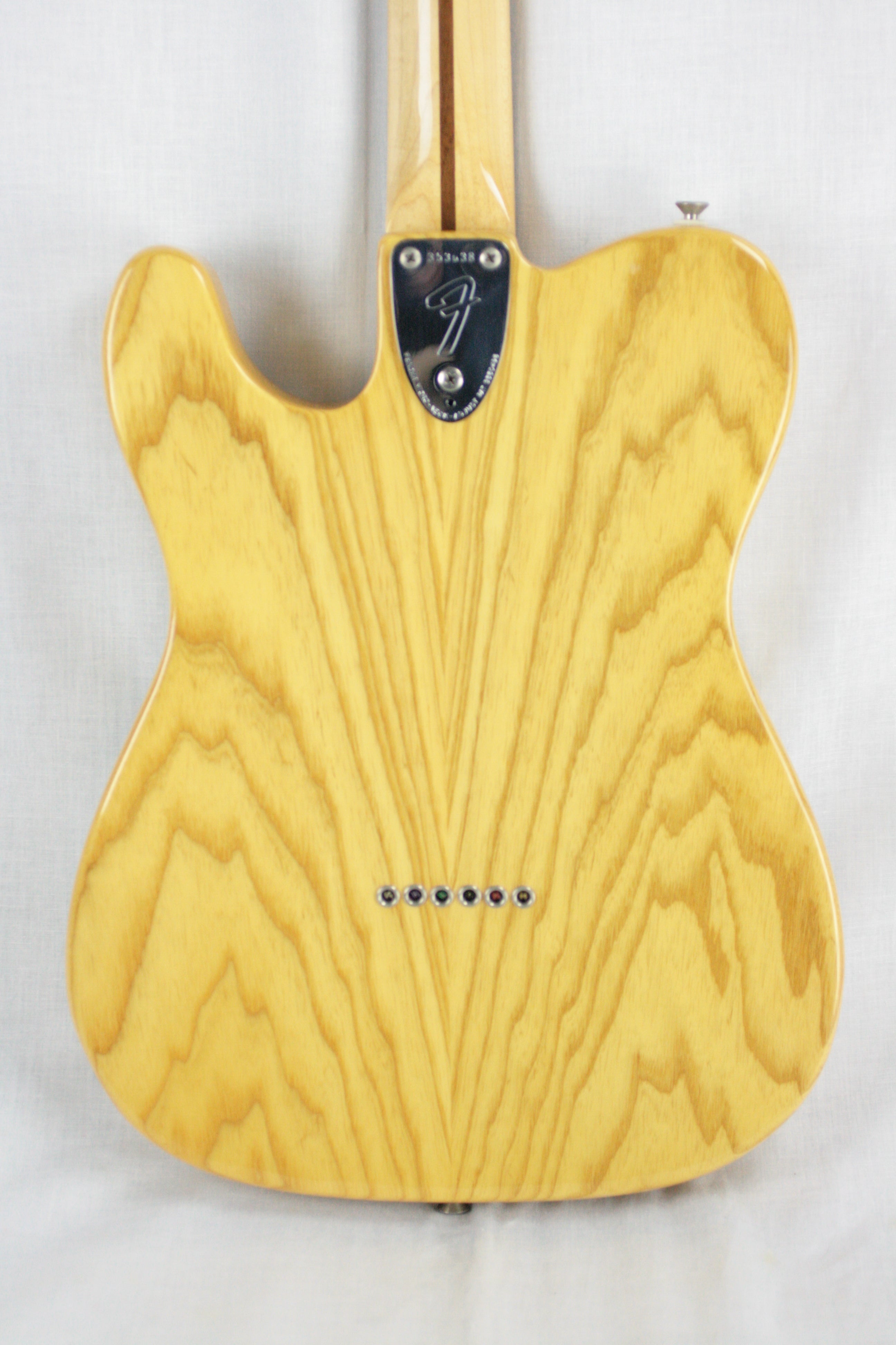 CLEAN 1972 Fender Telecaster Thinline! Vintage 1970's Tele! Single-Str ...